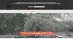 Desktop Screenshot of ilsacrocuore.it